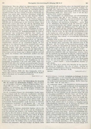 372-374 [Rezension] Kretzschmar, Gottfried, Volkskirche im Umbruch