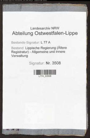 Angelegenheiten der Landstände