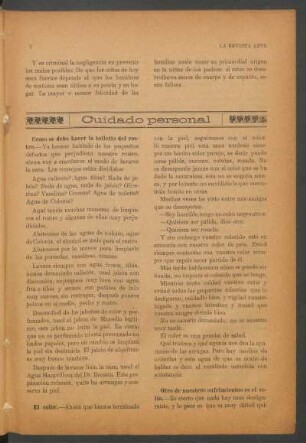 Como se debe hacer la toilette del rostro.