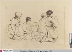 [Die betende Familie]