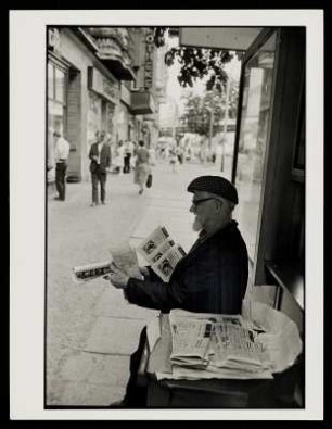 Zeitungsverkäufer