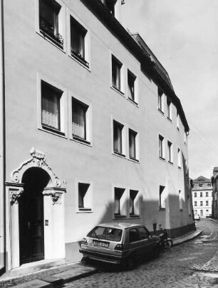 Bautzen, Hintere Reichenstraße 3/5. Wohnhaus (um 1730). Straßenansicht