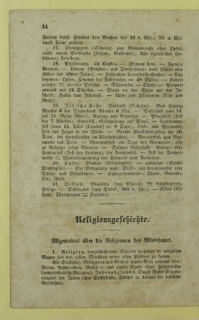 Religionsgeschichte