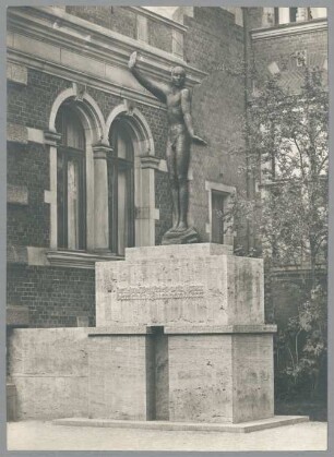 Große Verkündung, 1923/24, Bronze
