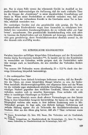 1. Die verkrüppelten Täter
