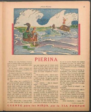 Pierina : Cuento para los niños por Tía Pompón