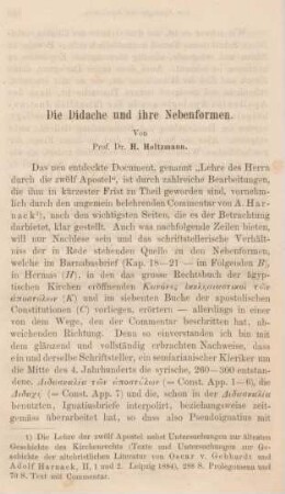 154-166 Die Didache und ihre Nebenformen