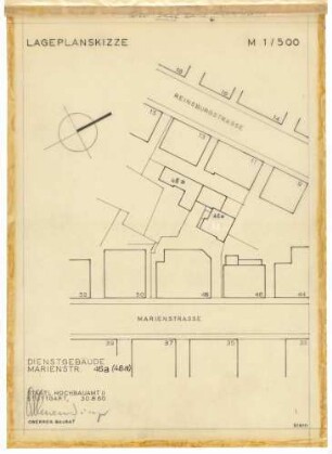 Stuttgart: Marienstraße 48