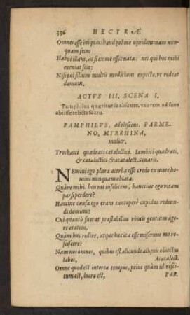 Actus III