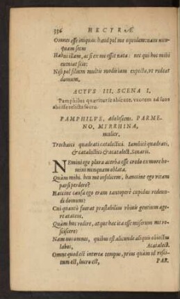 Actus III