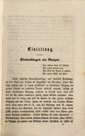 Reisebilder aus Siebenbürgen