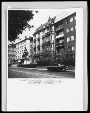 Institut für Verkehrswissenschaft & Johann-Wolfgang-Goethe-Universität