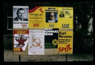 Wahlplakate 24.5.78.