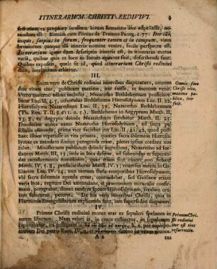 Itinerarium Christi redivivi