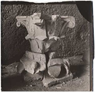 Säulenfragment (Kapitell), Baalbek: Ansicht