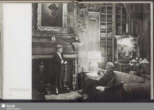 Der Bankier Otto H. Kahn und seine Gattin in ihrem New Yorker Haus
