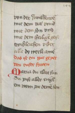 Mariengebet (Verse)