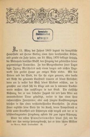 Musikalische Studienköpfe, 3