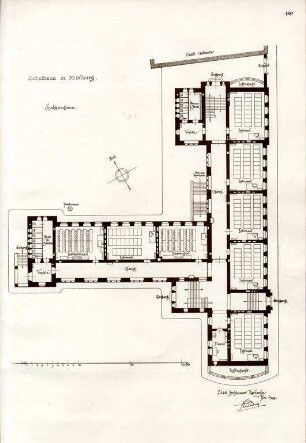 Strieder, Wilhelm. Hardtschule Mühlburg