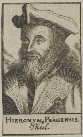 Bildnis des Hieronymus Pragensis
