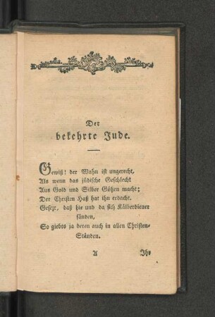 Der bekehrte Jude.