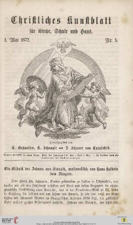 Nr. 5 (1. Mai 1872)