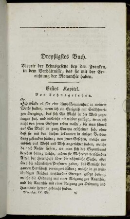 Dreyßigstes Buch.