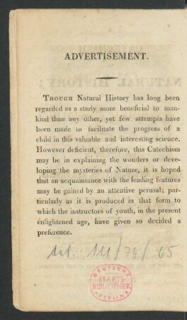 Advertisement.