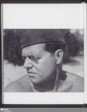 Selbstporträt Raoul Hausmann (geb. 1886 in Wien)