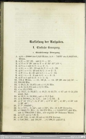 Auflösung der Aufgaben