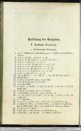 Auflösung der Aufgaben