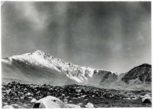 Kartalschluss an der Westseite des Nevado de Chañi. Jujuy