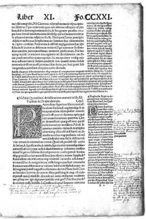 M. Fabii Quintiliani de institutione oratoria in lib. XI.