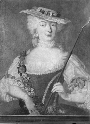 Tochter des Landgrafen Karl von Hessen-Kassel in Schäferstracht