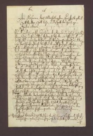 Testament des kurfürstlichen Sänftenknechts Joseph Mayer zu Mannheim.