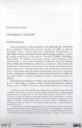 17: Topografia sukcesu