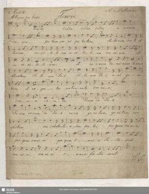 [Solo and coro:] Tenore