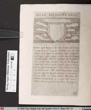 DELLA RELIGIONE DELLI [HEREMITI DI S. GIROLAMO DI MONTIBELLO].