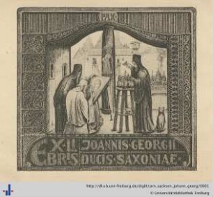 Exlibris (Aus: UB Freiburg, F 6467)