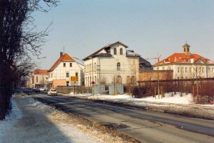 Blick auf die Häuser Hornsche Str. 36-38. Detmold. Hornsche Str. Papierabzug