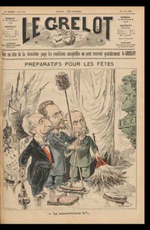 Préparatifs pour les fêtes