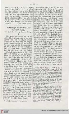 26: Katholische Kirchenkunst und moderne Kunst, [2]
