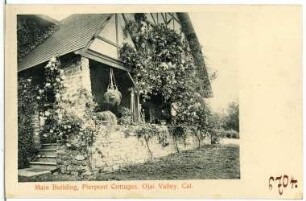 Ojai Valley. Main Building, Pierpont Cottages, Ojai Valley, Cal.