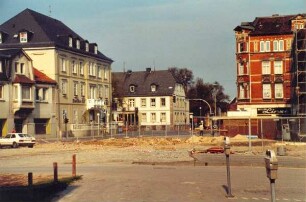 Hornsches Tor. Detmold. Nach Abriss der Häuse Hornsche Straße Ecke Lange Straße