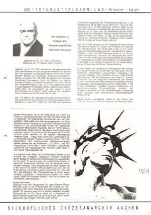 Brosch, Prof. DDr. Hermann-Josef
