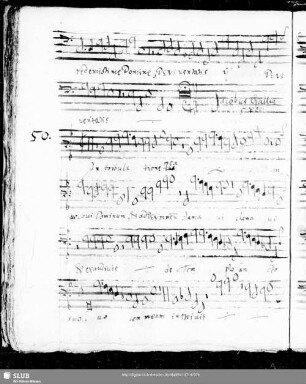 50 Iacobus Gallus: In tribulatione mea invocavi Dominum