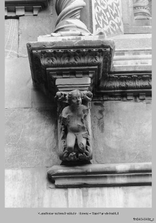 Konsole mit Putto