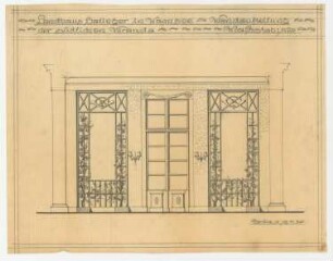 Landhaus Dr. Kunheim (später: Villa Salinger), Berlin-Wannsee: Wandabwicklung