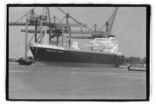 Cordillera Express (1977), Containerschiff, Hamburg-Amerikanische Packetfahrt-Actien-Gesellschaft, Hamburg, Bau-Nr. b463/02