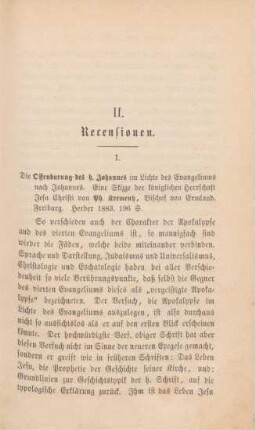 295-298 [Rezension] Krementz, Philipp, Die Offenbarung des hl. Johannes im Lichte des Evangeliums nach Johannes